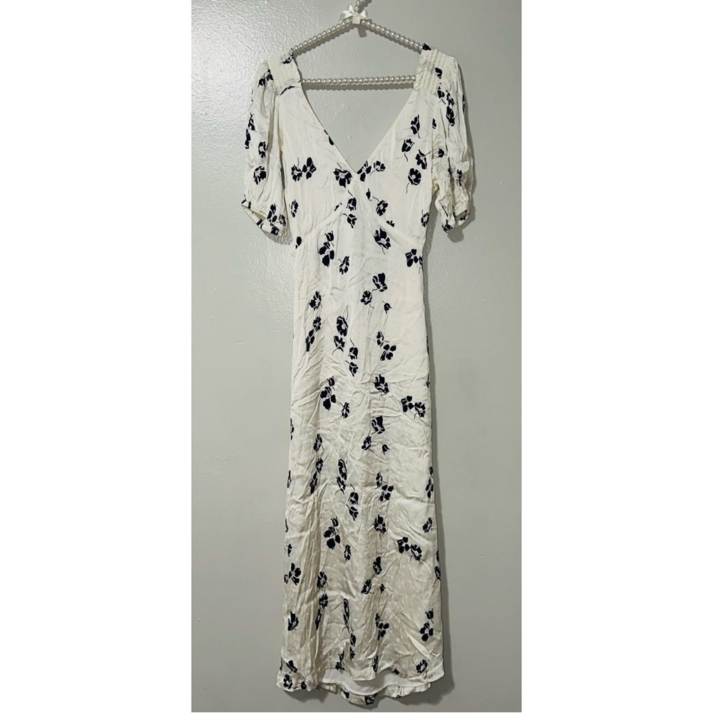 SCOTCH & SODA V-NECK OPEN BACK MAXI DRESS - Picture 2 of 13